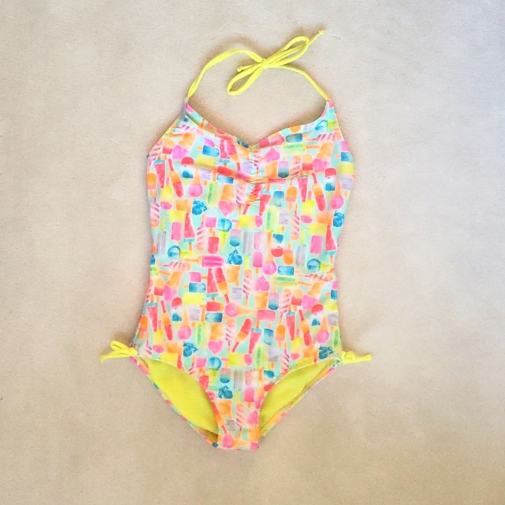 2/$20 Girls ice-cream 1 pc swimsuit sz M